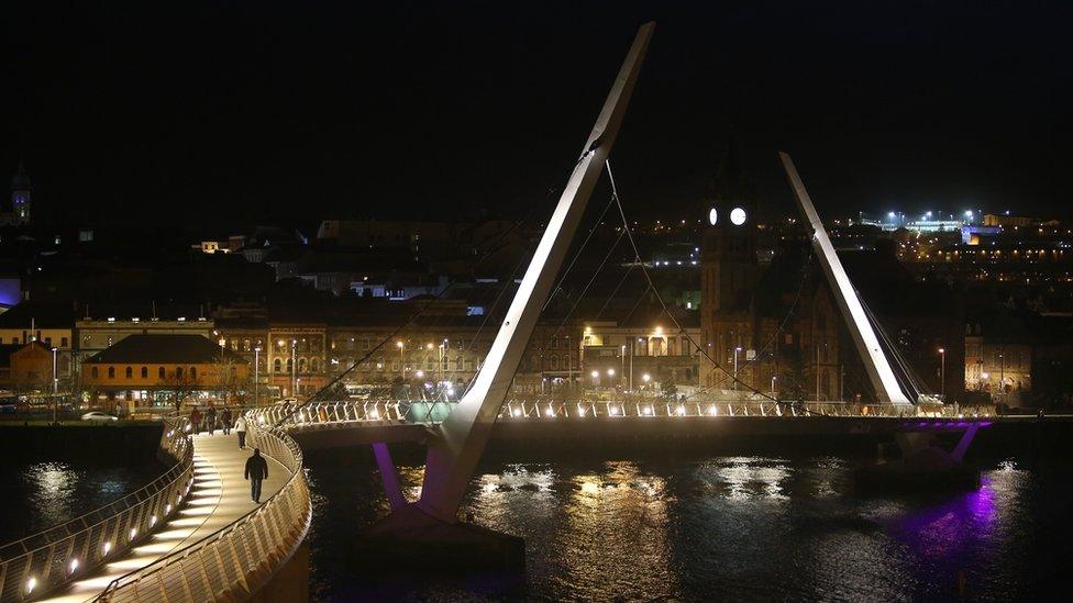 The River Foyle in Derry