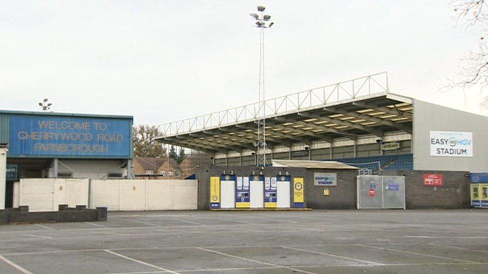 Farnborough FC stadium
