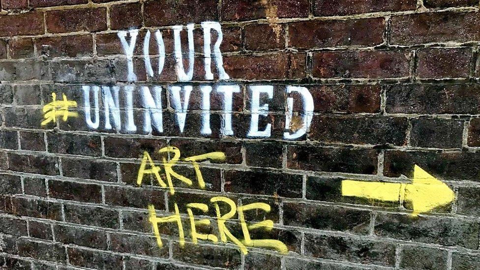 Uninvited art