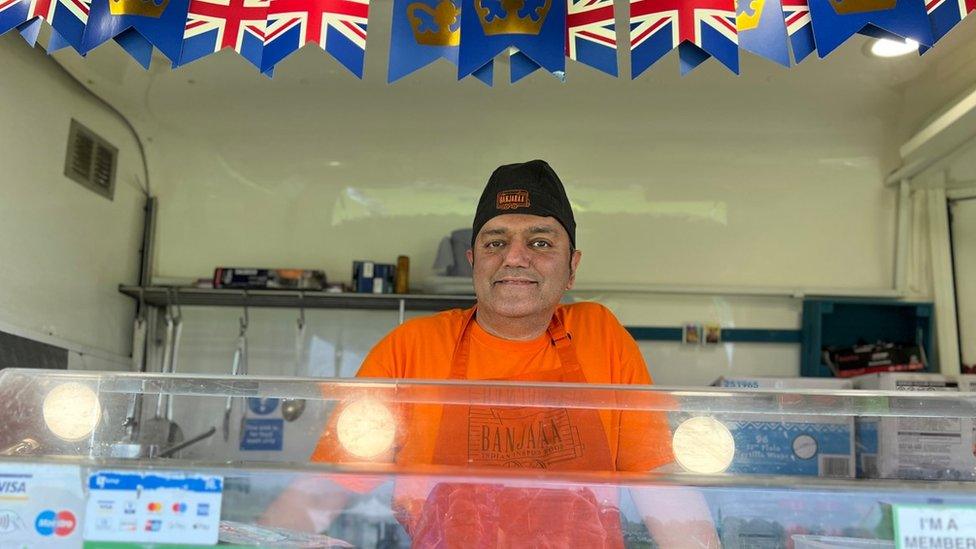 Ajay Sabharwal on his Indian food stall