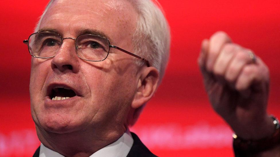 John McDonnell, Shadow chancellor