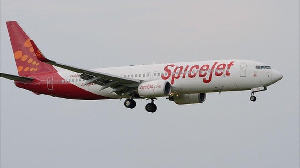 SpiceJet flight