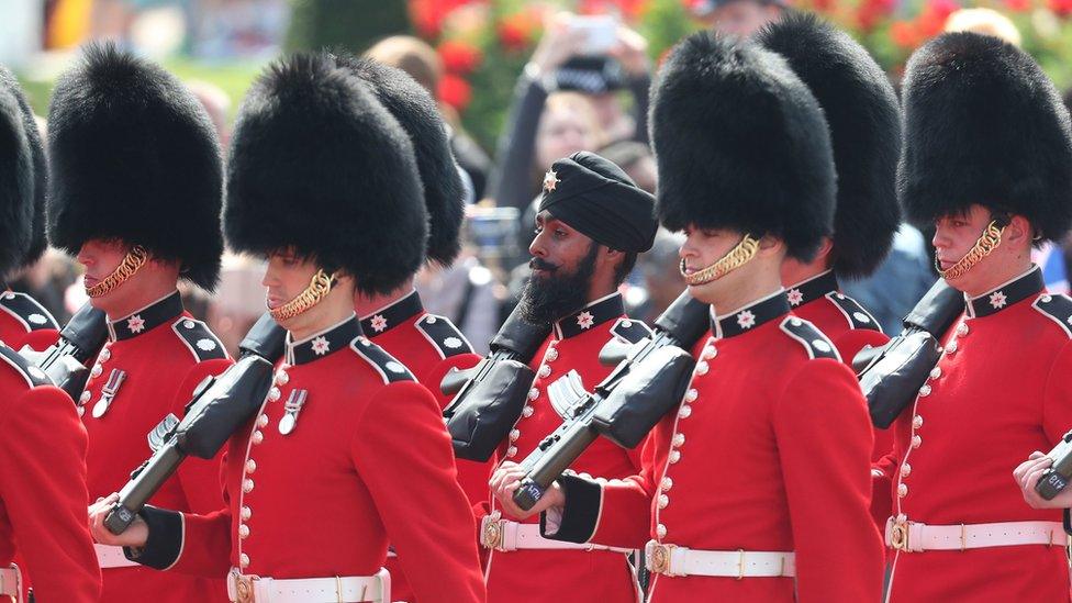 Coldstream Guards soldier Charanpreet Singh Lall