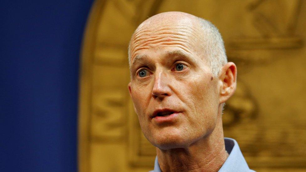 Florida Gov. Rick Scott in Doral, Florida, U.S. August 4, 2016.