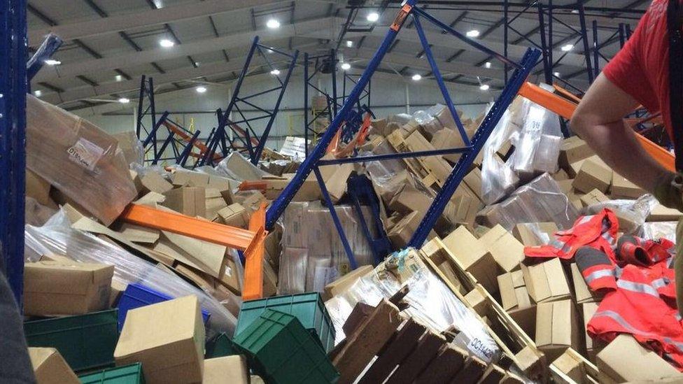 'Trapped cheese' worker's escape was 'astonishing' - BBC News