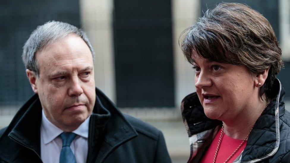 Arlene Foster and Nigel Dodds