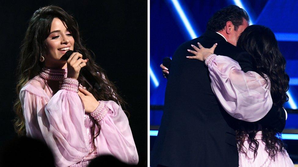 Camila Cabello and her dad, Alejandro