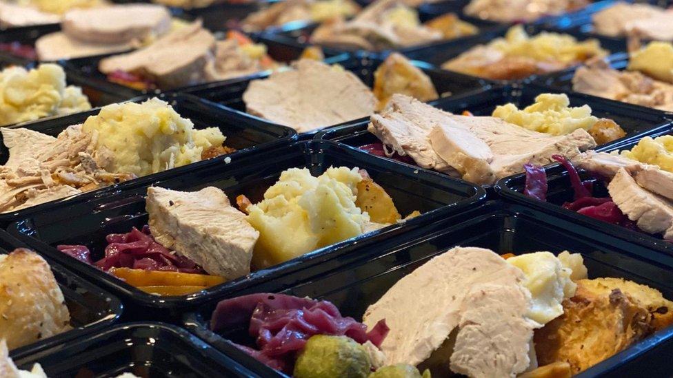 Christmas dinners