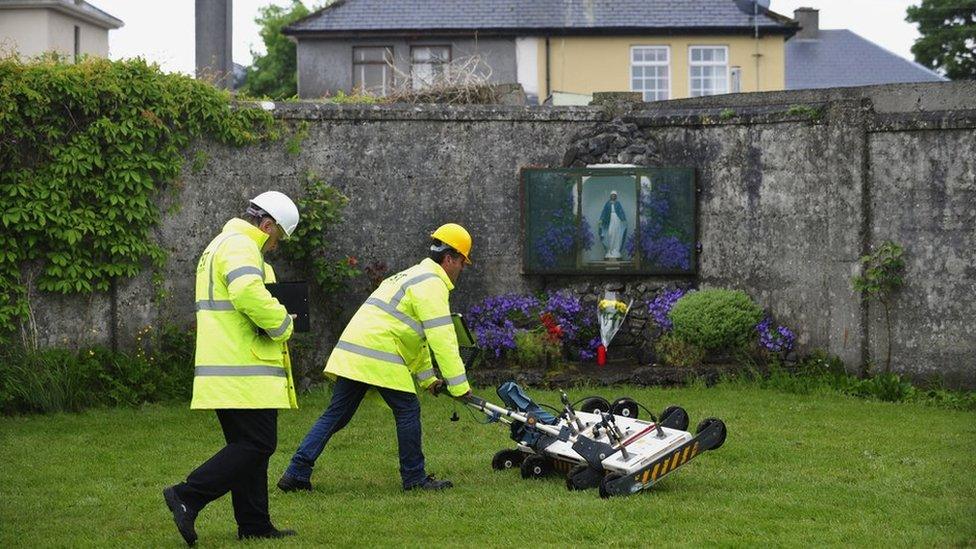 The land has been surveyed and excavated as part of a state-appointed inquiry into the unmarked graves