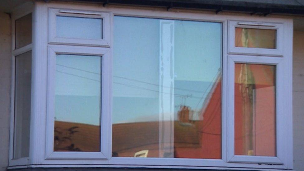 Window divider in Shirebrook, Derbyshire