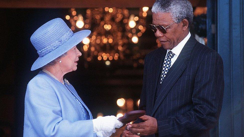 Queen and Mandela, 1995