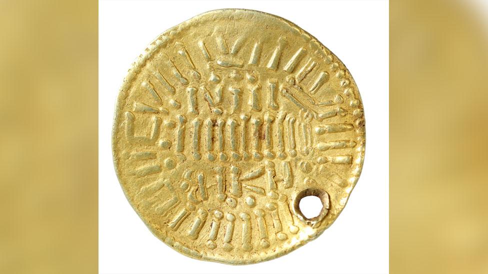 Early medieval fake Arabic dinar