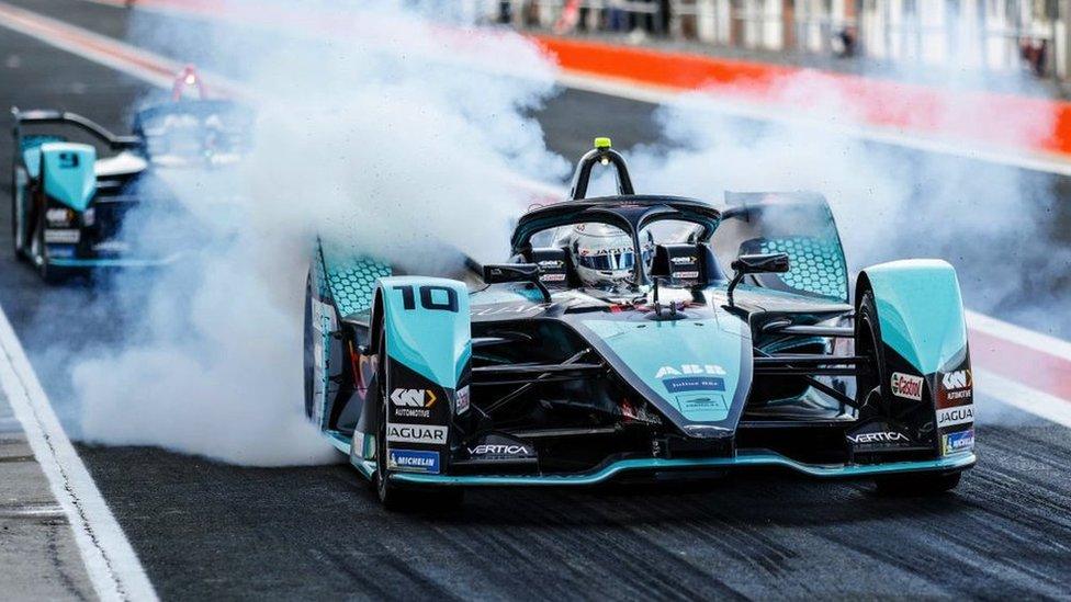 Formula E car