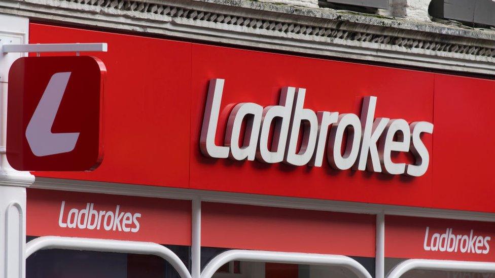 Ladbrokes sign