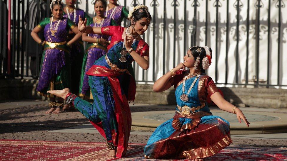 Indian dancers