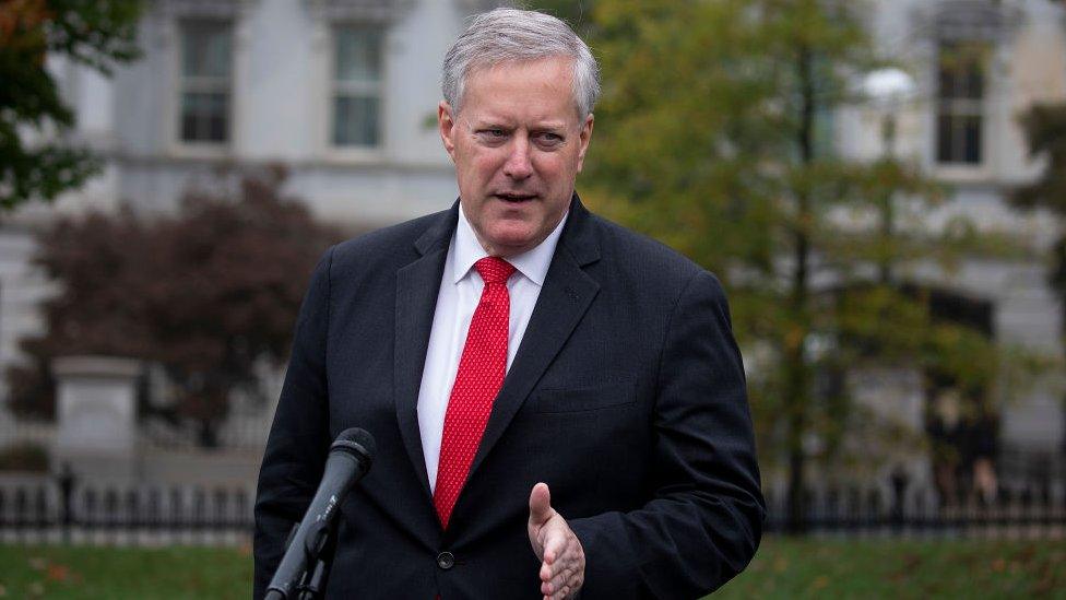 Former White House chief of staff, Mark Meadows