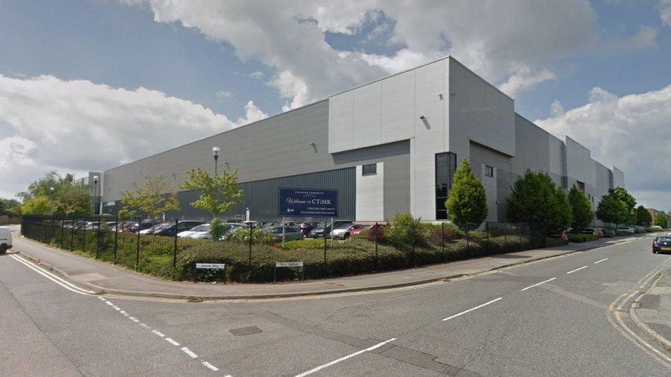 Charles Tyrwhitt warehouse, Milton Keynes