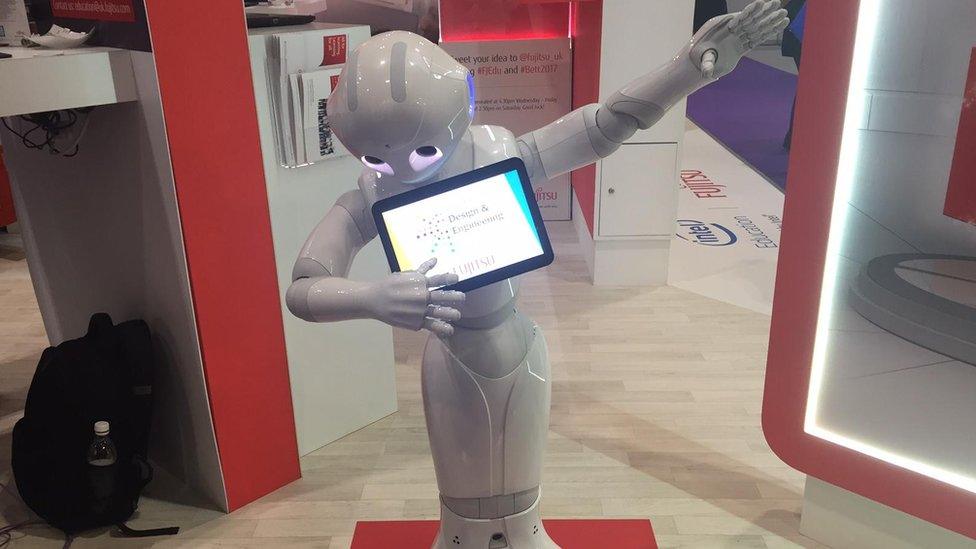 Pepper at BETT