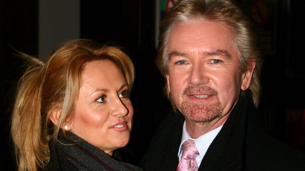 Noel Edmonds with wife Liz