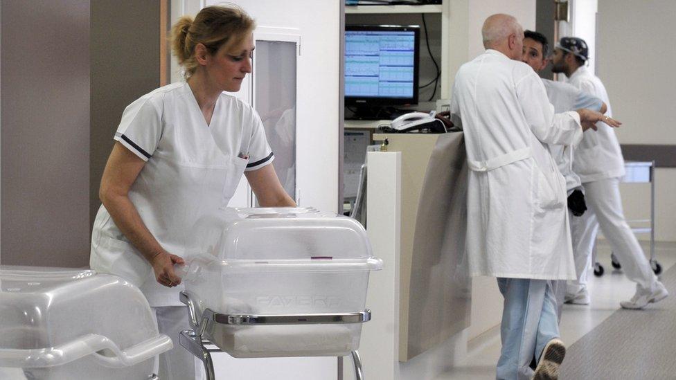 Athens maternity hospital - file pic