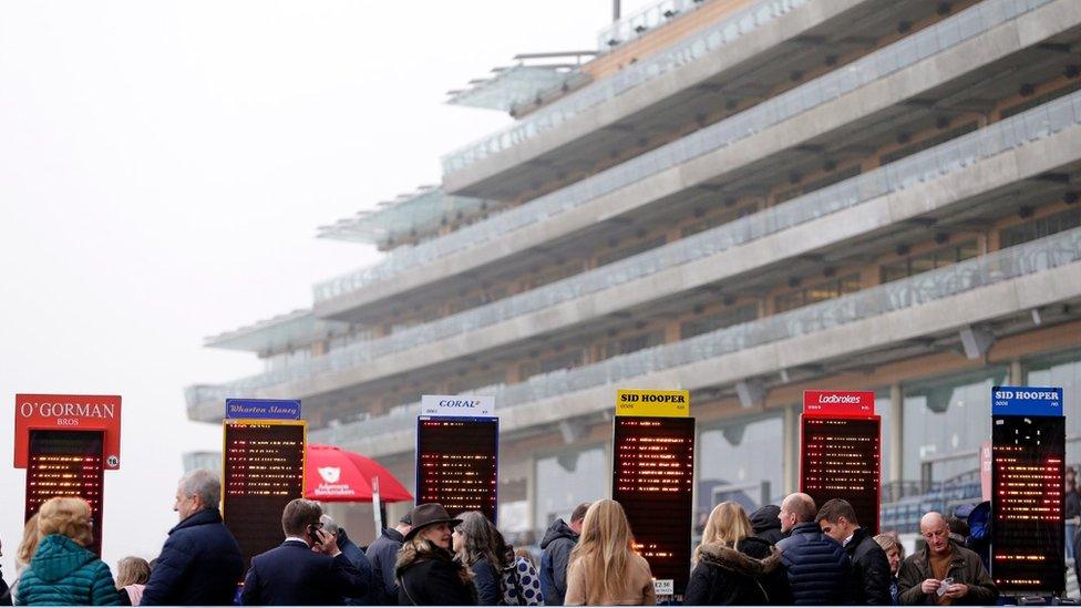 Betting at Ascot racecourse