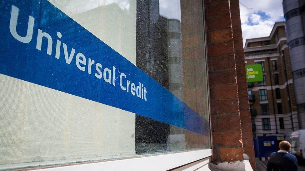 Universal credit sign