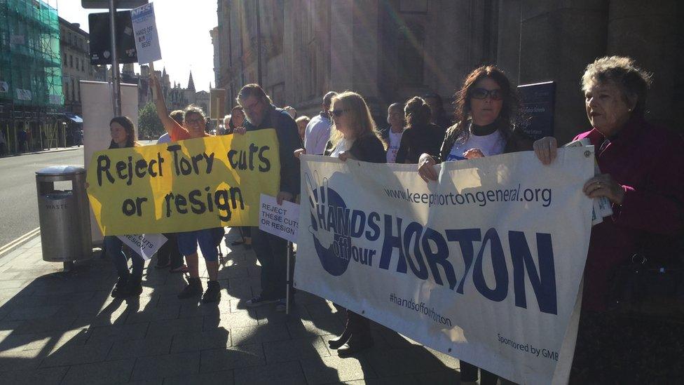 Campaigners opposed to Horton maternity changes