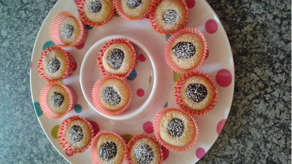 Diwali chocolate cupcakes