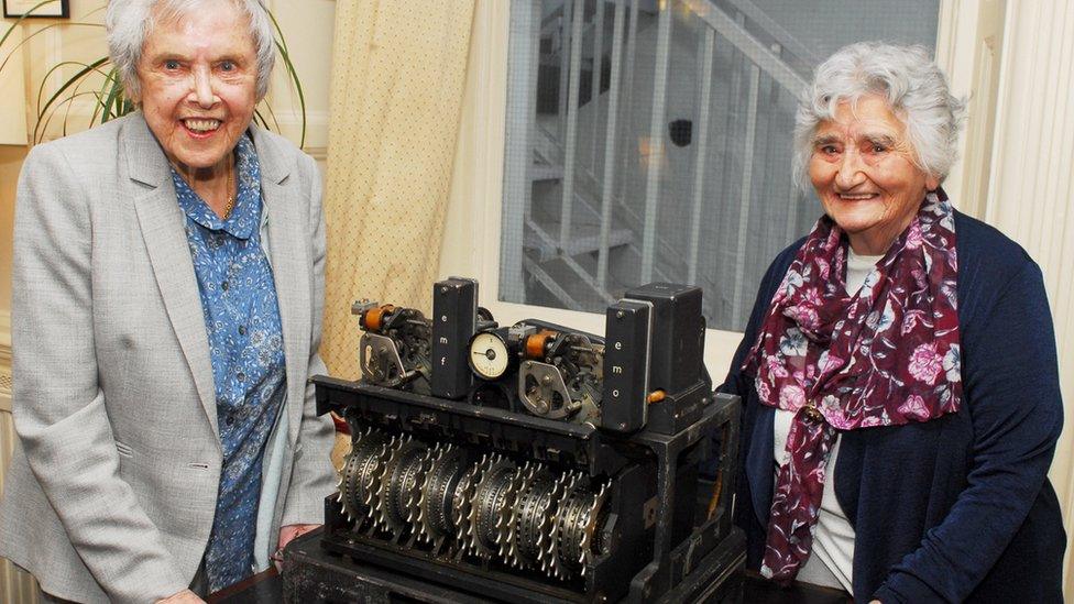 Betty O’Connell and Irene Dixon