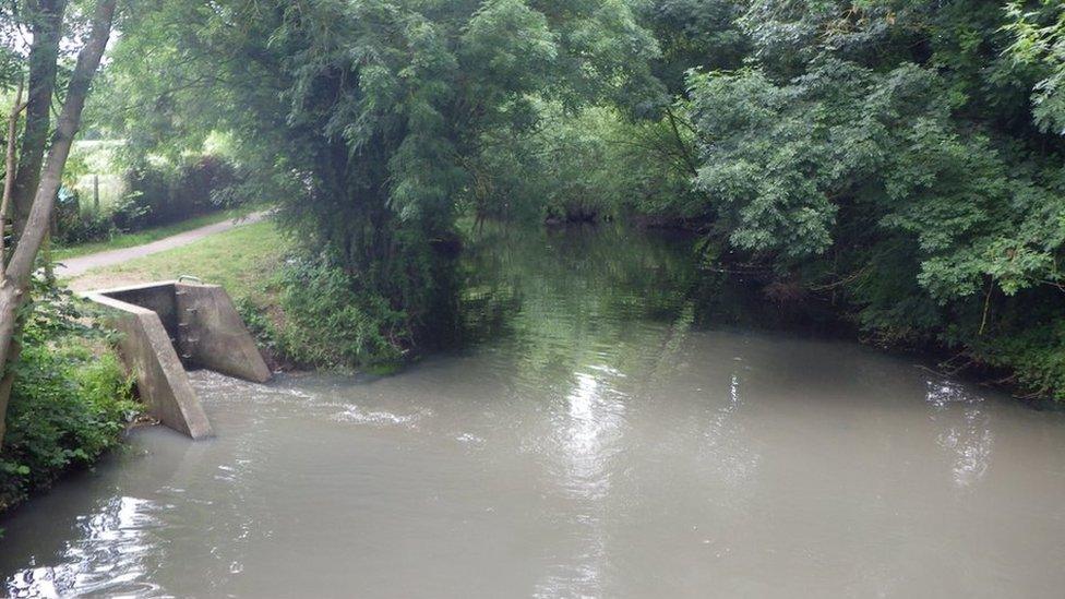 pollution in waterway