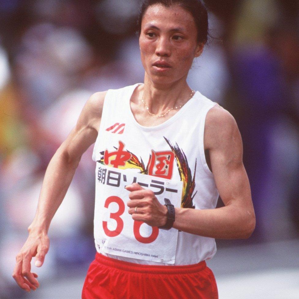 Zhong Huandi was one of China's most successful long-distance runners