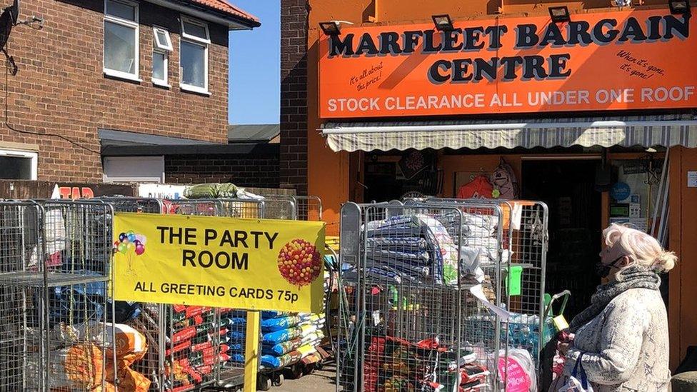 Shop on Marfleet lane in Hull