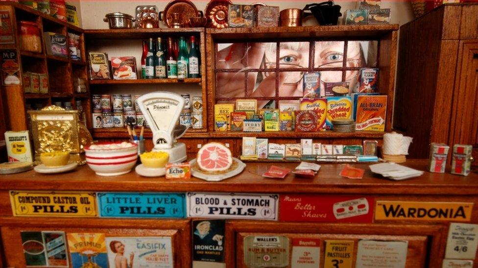 Shop in miniature