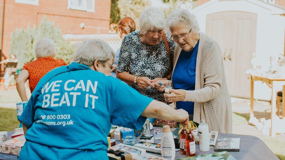 Activities run by a Parkinson's UK branch