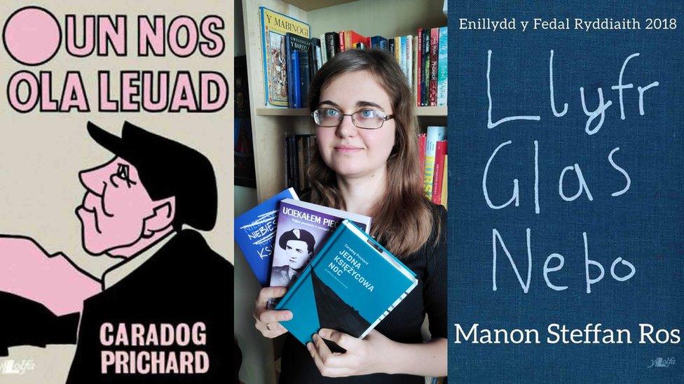 Un Nos Ola Leuad, Marta Listewnik, Llyfr Glas Nebo