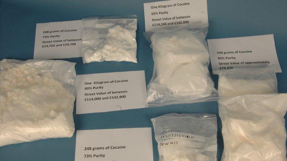 Drugs seized during the operation