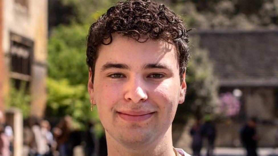 Oxford University LGBTQ+ Society president Amiad Haran Diman