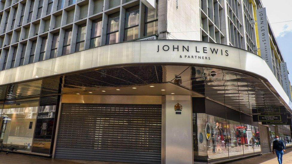 The John Lewis store on Oxford Street, London