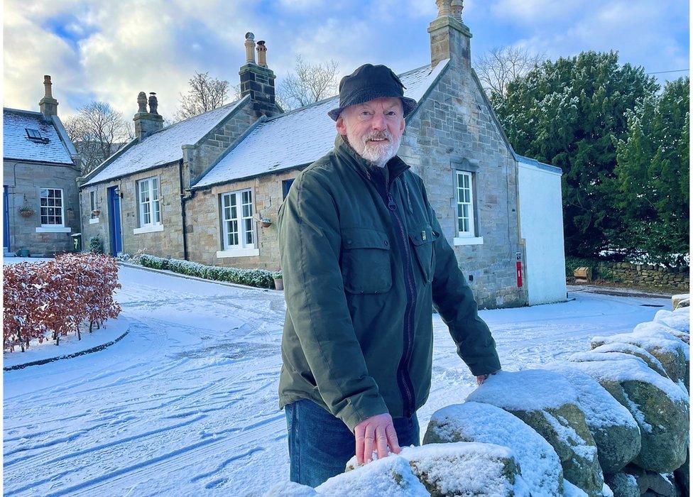 Swanston Village on the outskirts of Edinburgh