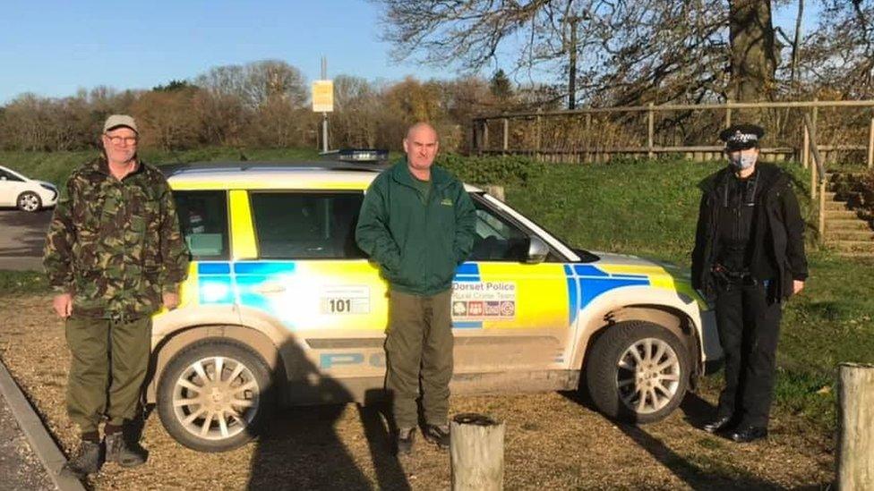 UK Wild Otter Trust and Dorset Police