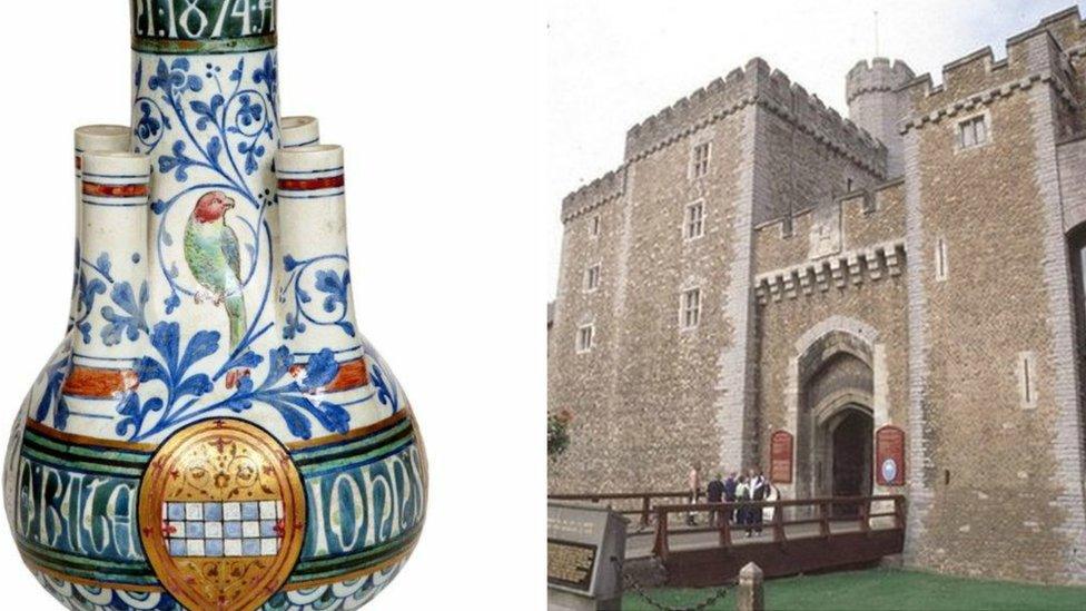 The William Burges vase and Cardiff Castle