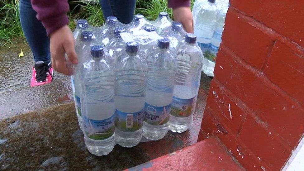 bottled water