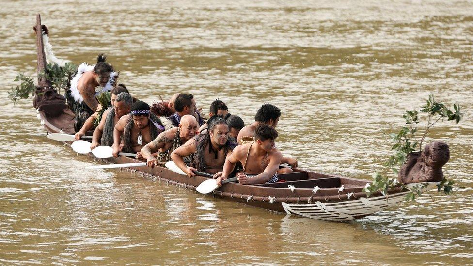 The Whanganui River in New Zealand