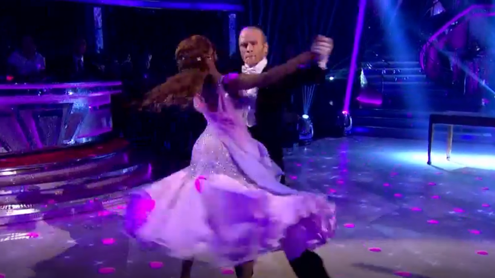 Jonnie Peacock on Strictly Come Dancing