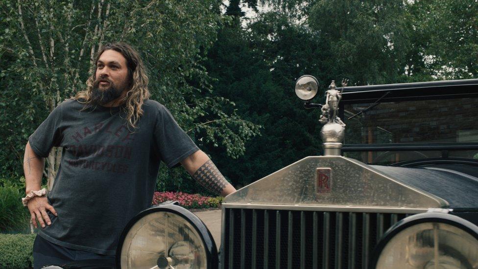 Jason Momoa with Rolls-Royce