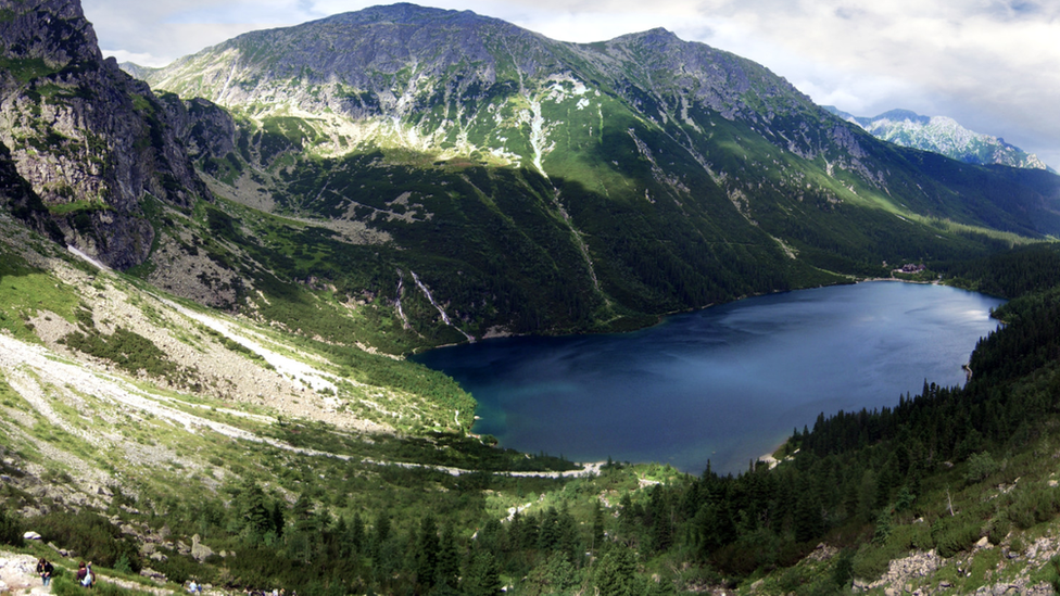 Morskie Oko lake in summer, Poland