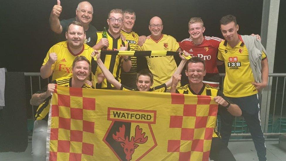 Watford fans in Sydney