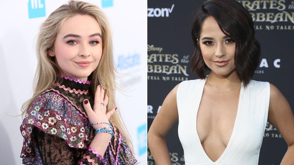 Sabrina Carpenter and Becky G