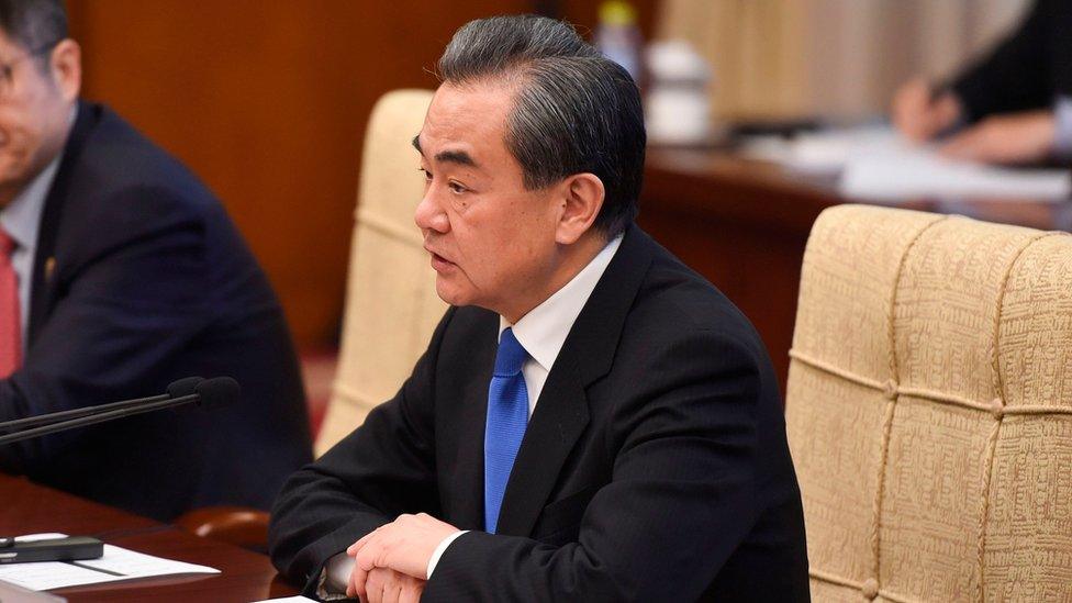 Chinese Foreign Minister Wang Yi