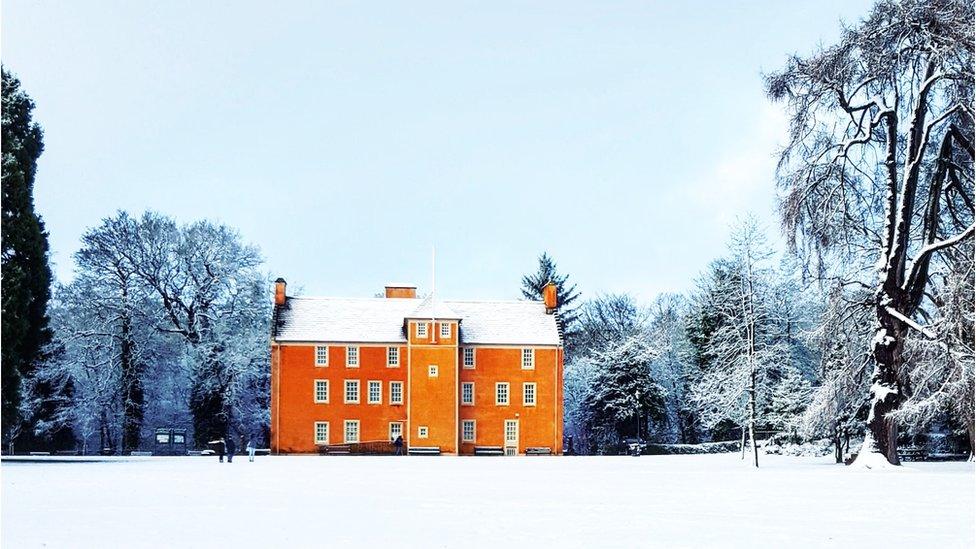 Sarah Lessells sent in this picture of a winter wonderland at Pittencrieff Park, Dunfermline, Fife